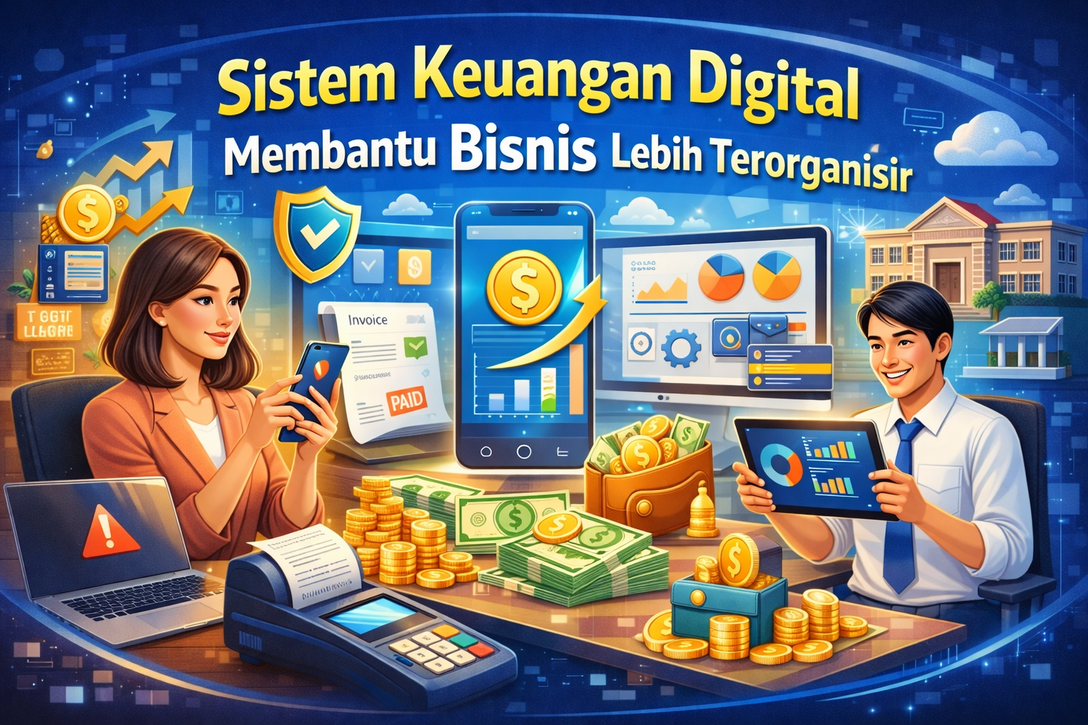 Sistem Keuangan Digital Membantu Bisnis Lebih Terorganisir